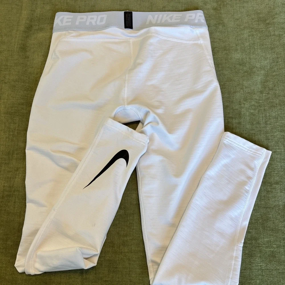 Nike Pro Dri-Fit Breathe Training Base Layer Tights Compression Pants Mens Large